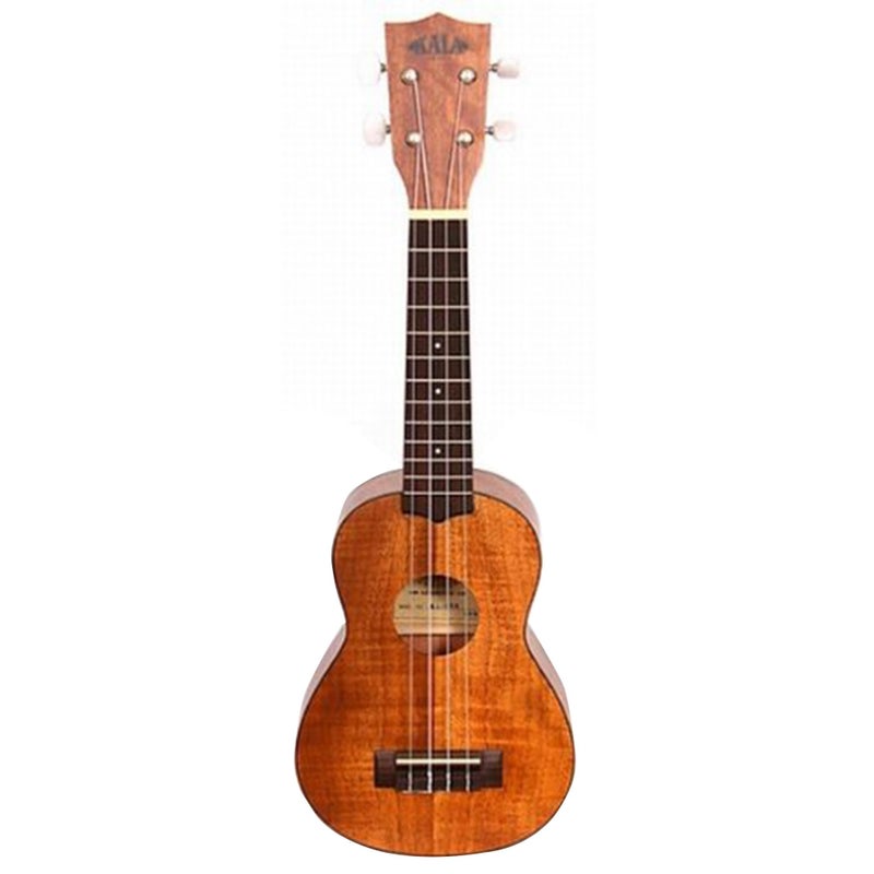Kala Exotic Mahogany Soprano Ukulele, 21 Inch Amber Finish, Lightweight with Satin Finish, Rosewood Fingerboard for Beginners & Intermediate Players